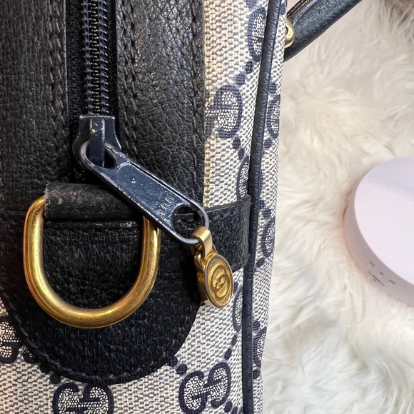 NEW ARRIVAL: Gucci Vintage GG Sherry Line Hand Bag PVC - Picture 13 of 17